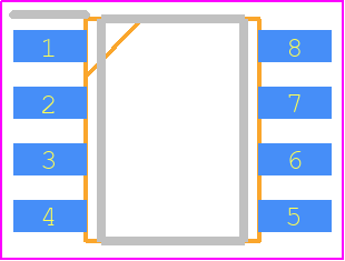 EG3001 - EG Micro PCB footprint - Small Outline Packages - Small Outline Packages - SO8