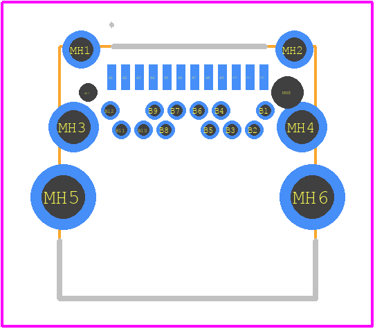 UT11113-11602-7H - Foxconn PCB footprint - Other - Other - UT11113-11602-7H-1