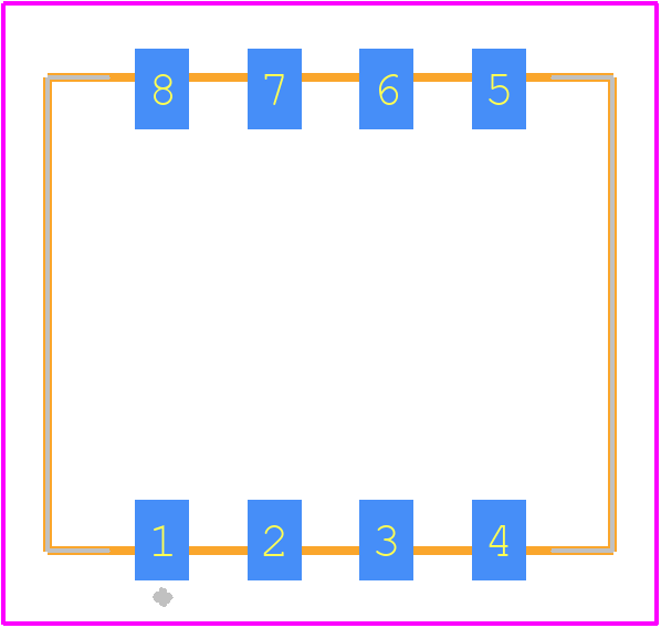 R0.25S8-123.3 - RECOM Power PCB footprint - Other - Other - R0.25S8-123.3-2