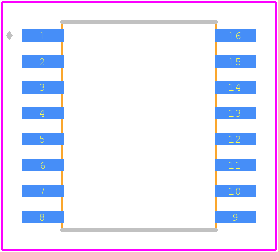 DLC-L20D-D4 - Amphenol PCB footprint - Other - Other - 16-SOIC