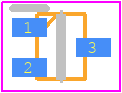 MMBT3906TB - PANJIT PCB footprint - SOT23 (3-Pin) - SOT23 (3-Pin) - SOT-523