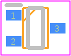 BC846AW - PANJIT PCB footprint - SOT23 (3-Pin) - SOT23 (3-Pin) - SOT-323