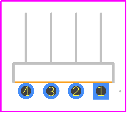 2MM-HB-S04-HT-02-H-TB - TE Connectivity PCB footprint - Other - Other - 2MM-HB-S04-HT-02-H-TB-3