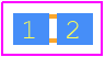 WSTC0402RLR012FKR - LITTELFUSE PCB footprint - Resistor Chip - Resistor Chip - WSTC0402RLR006FKRZS