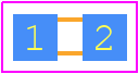 WSTC0603DLR011FNR - LITTELFUSE PCB footprint - Resistor Chip - Resistor Chip - WSTC0603DLR011FNRZSSSSS