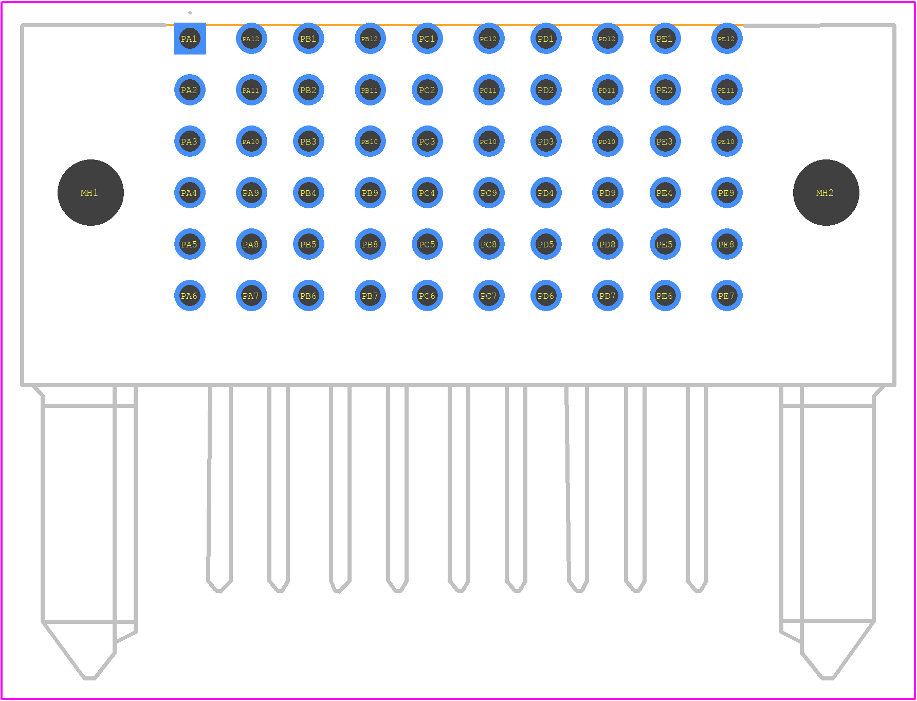 2195620005 - Molex PCB footprint - Other - Other - 2195620005-1