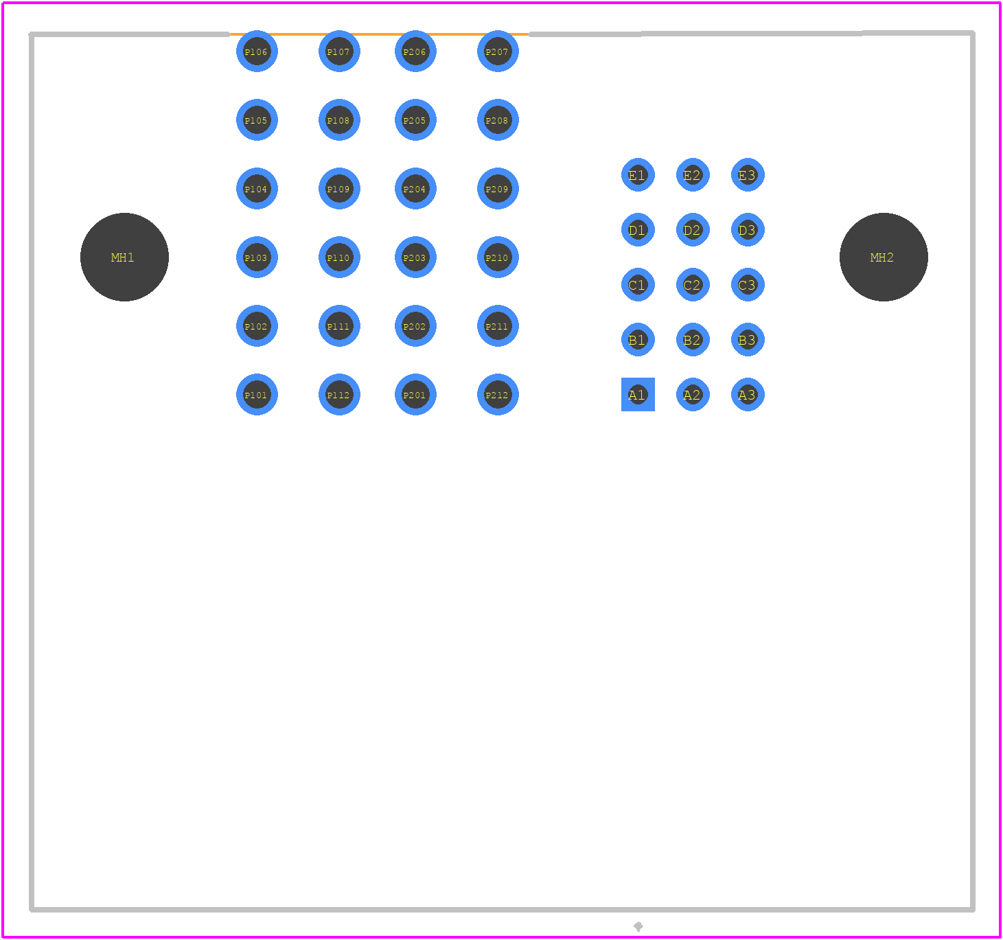 2195620012 - Molex PCB footprint - Other - Other - 2195620012-1