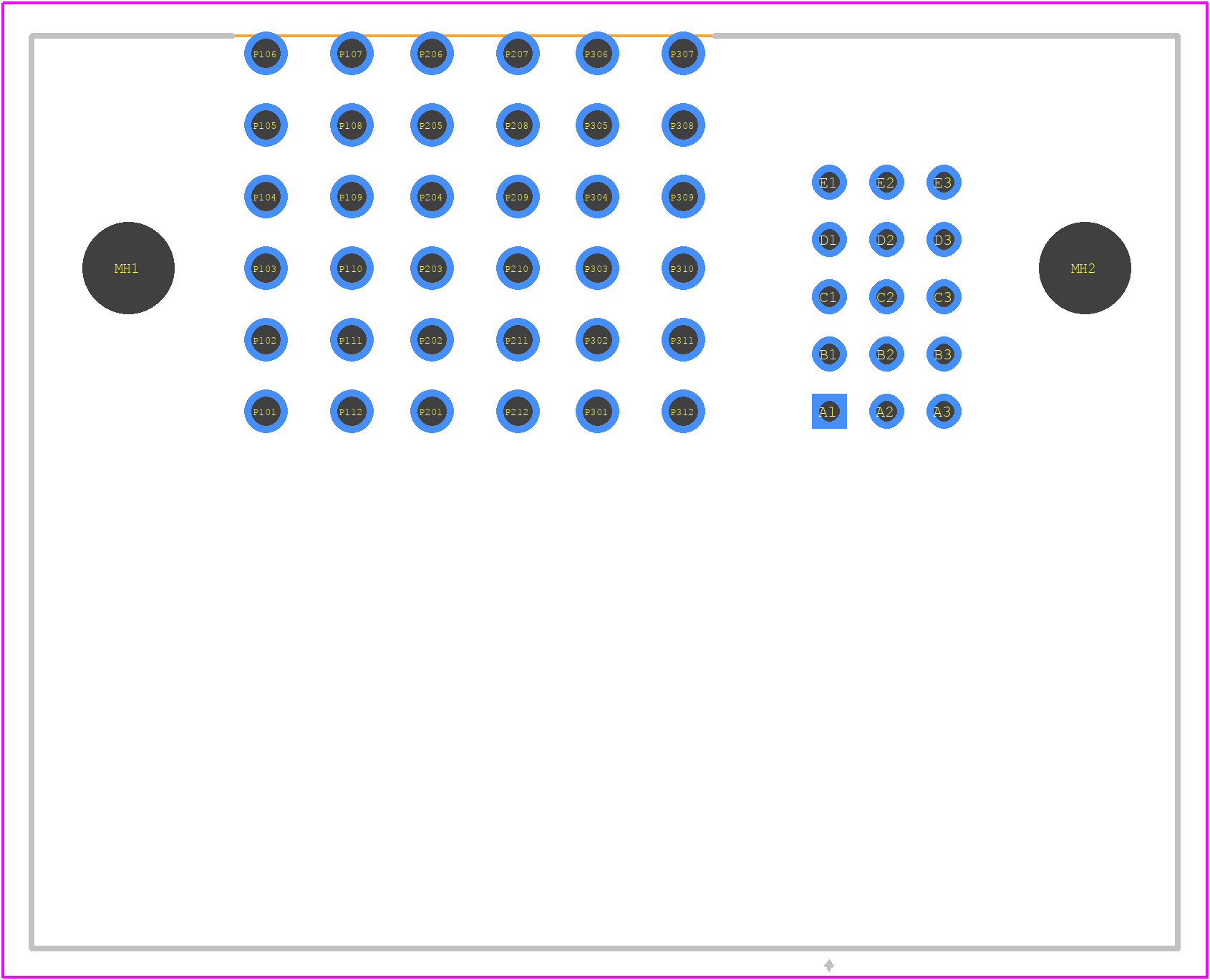 2195620013 - Molex PCB footprint - Other - Other - 2195620013-1