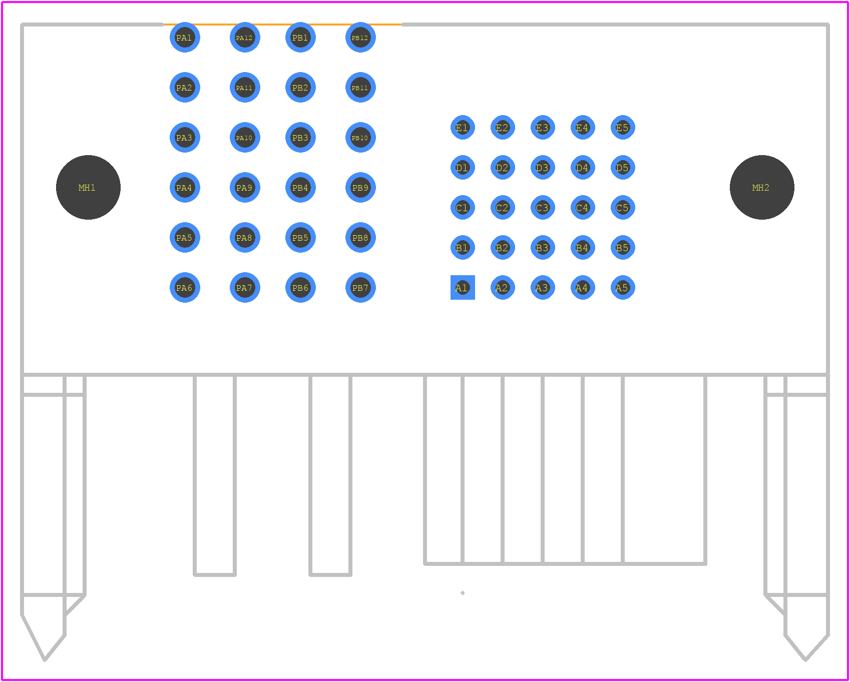 2195620017 - Molex PCB footprint - Other - Other - 2195620017
