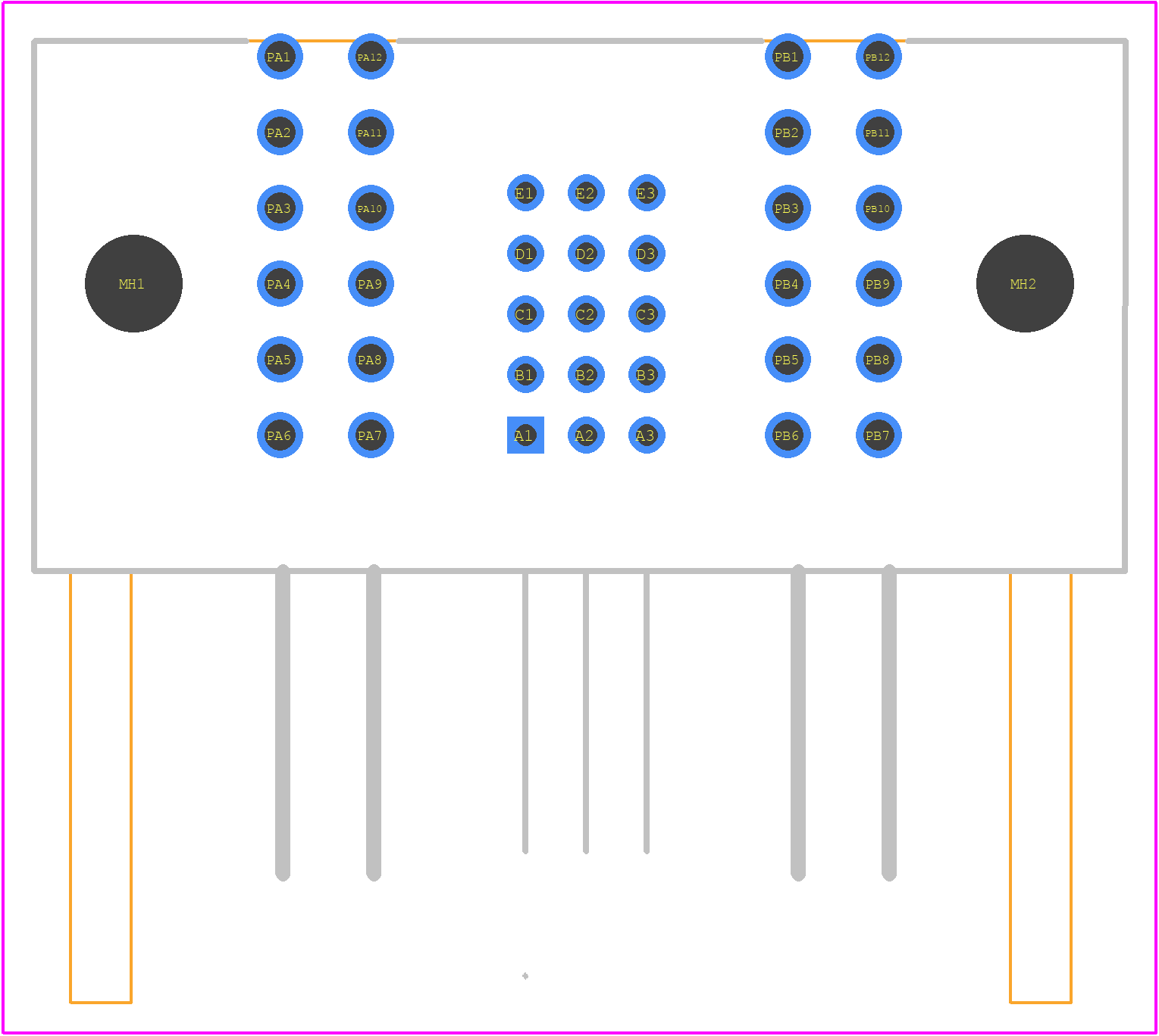 2195620021 - Molex PCB footprint - Other - Other - 2195620021-2