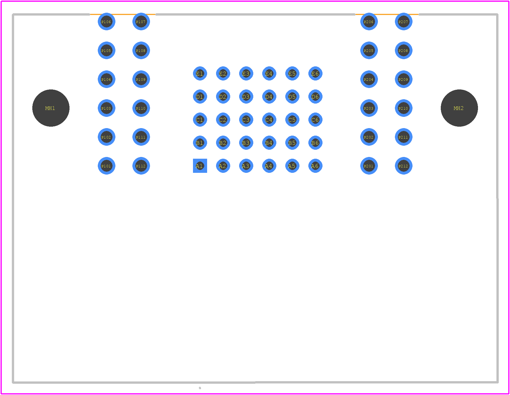 2195620026 - Molex PCB footprint - Other - Other - 2195620026-1