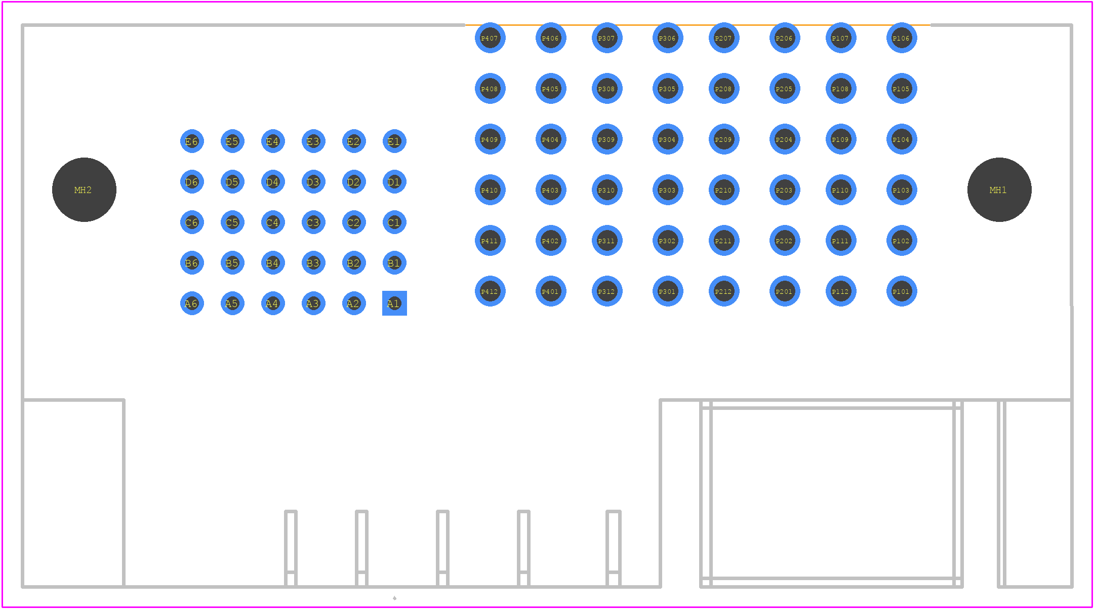2195640019 - Molex PCB footprint - Other - Other - 2195640019-2