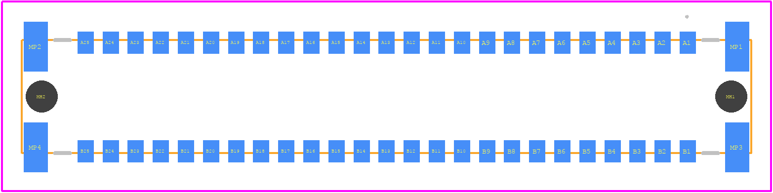 404-52050-51 - ept PCB footprint - Other - Other - One27 Female low-profile 404-52050