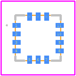 ADXL358CCCZ-RL - Analog Devices PCB footprint - Other - Other - ADXL358CCCZ-RL-2