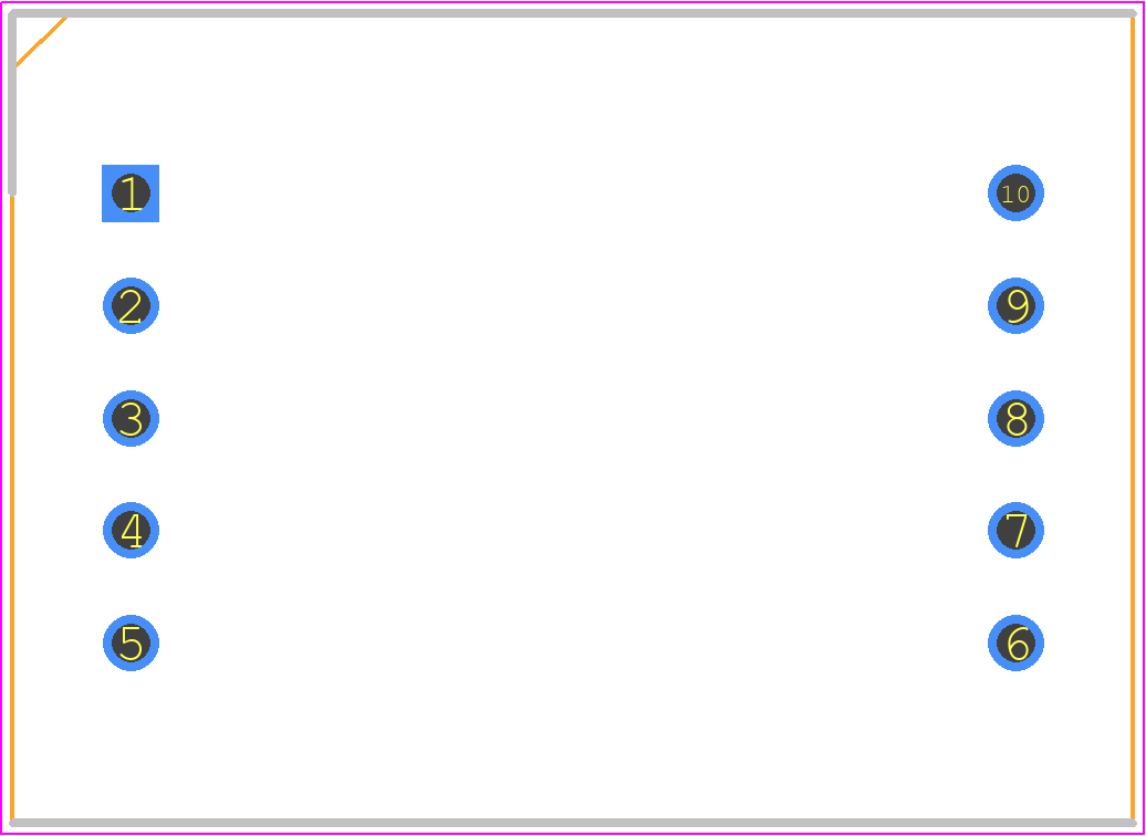 TLR306 - Toshiba PCB footprint - Dual-In-Line Sockets - Dual-In-Line Sockets - 4-18A1A