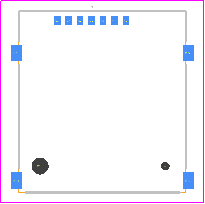 115U-A101+115U-T001 - ATTEND PCB footprint - Other - Other - 115U-A101+115U-T001-3