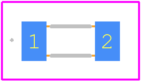 TZMB3V3-GS08 - Vishay PCB footprint - Other - Other - TZMB3V3-GS08-2