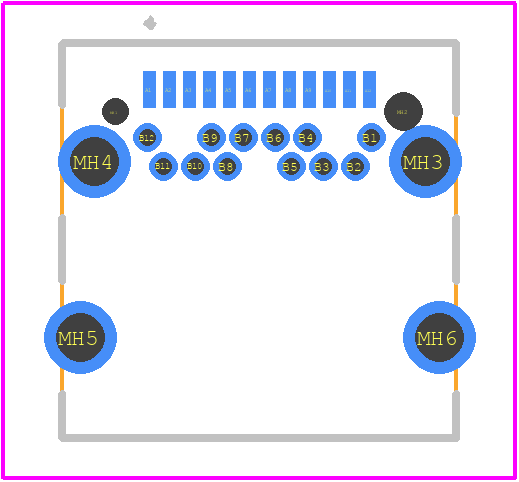 1332643 - Phoenix Contact PCB footprint - Other - Other - 1332643-1