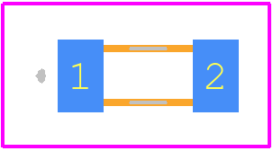 TZMC5V6-GS08 - Vishay PCB footprint - Other - Other - TZMC5V6-GS08-1