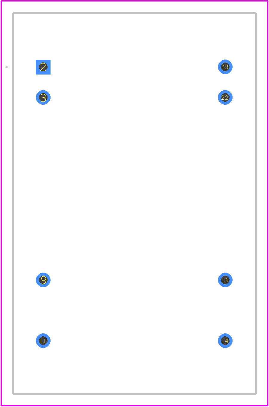 SCWN03E-12 - Mean Well PCB footprint - Other - Other - SCWN03E-12-2