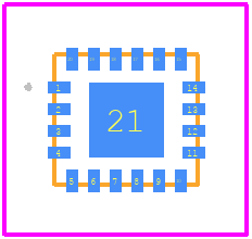 SKY66110-11 - Skyworks PCB footprint - Other - Other - 20-SMD Module