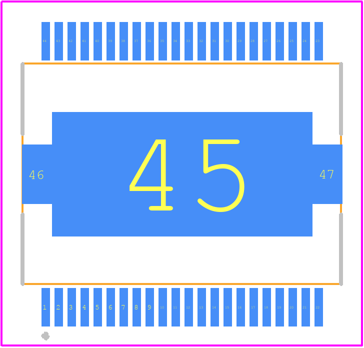 SA306AHR - Apex Microtechnology PCB footprint - Other - Other - HR
