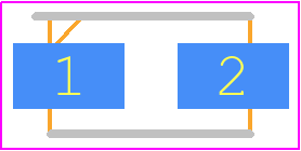 GS1JDWG - PANJIT PCB footprint - Diodes Moulded - Diodes Moulded - SMA(W)