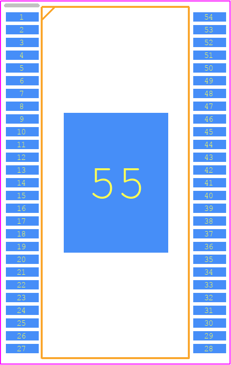 MC34932EK - NXP PCB footprint - Small Outline Packages - Small Outline Packages - MC34932EK