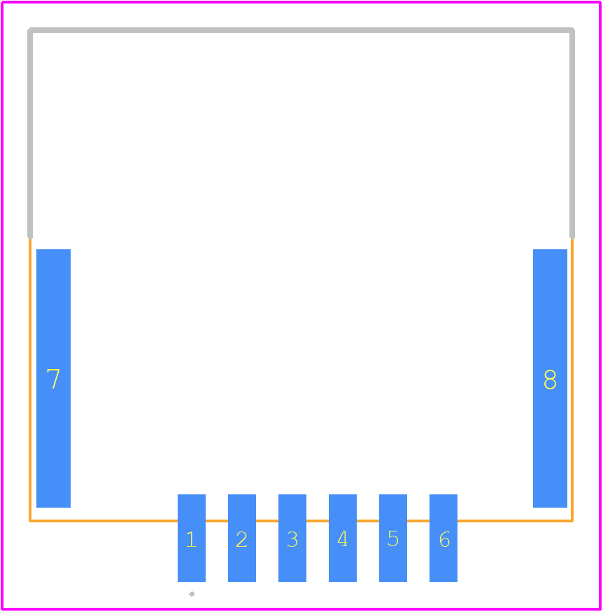 2311714-1 - TE Connectivity PCB footprint - Other - Other - 2311714-1-11