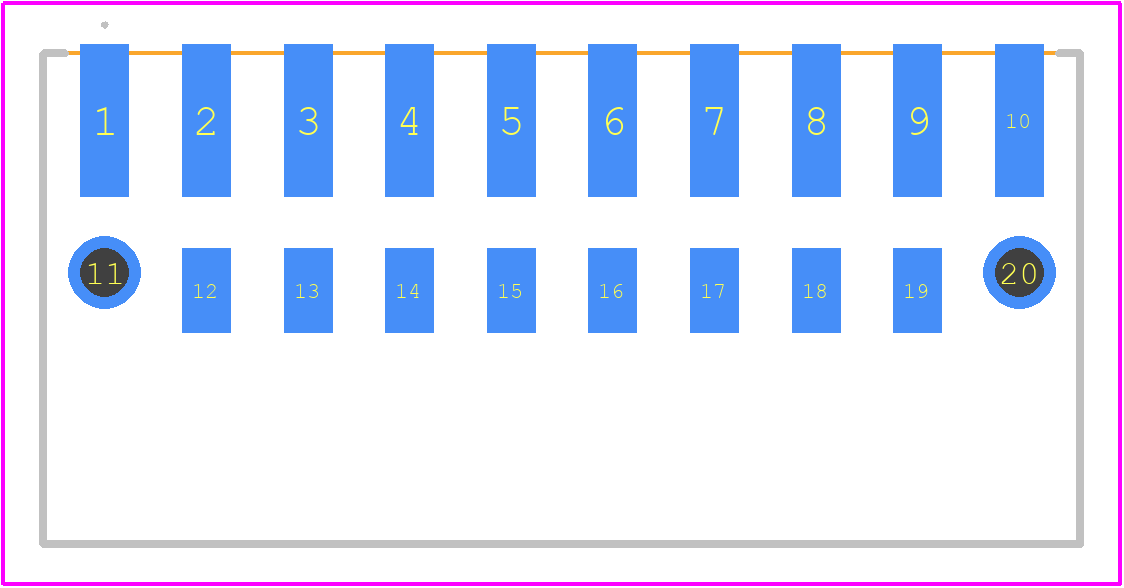 1859877 - Phoenix Contact PCB footprint - Other - Other - 1859877-2