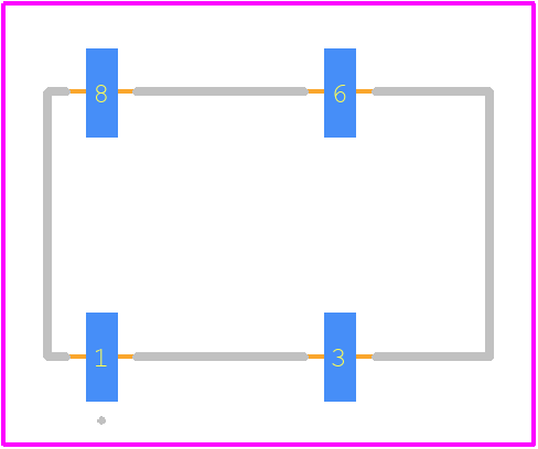 IMB03IGR - TE Connectivity PCB footprint - Other - Other - 8-SMT gull wing 