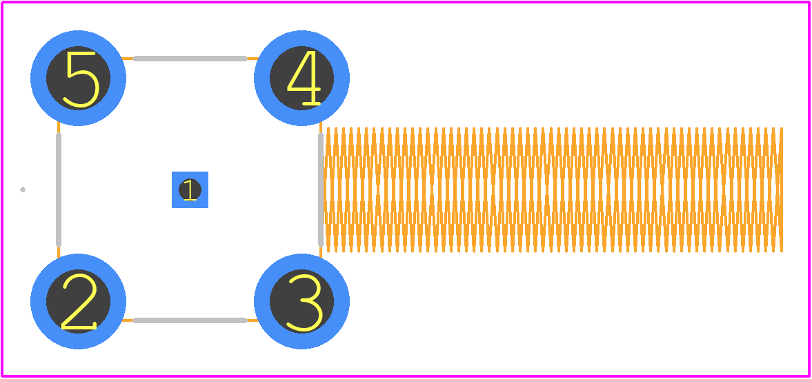 PE44333 - Pasternack PCB footprint - Other - Other - PE44333-2