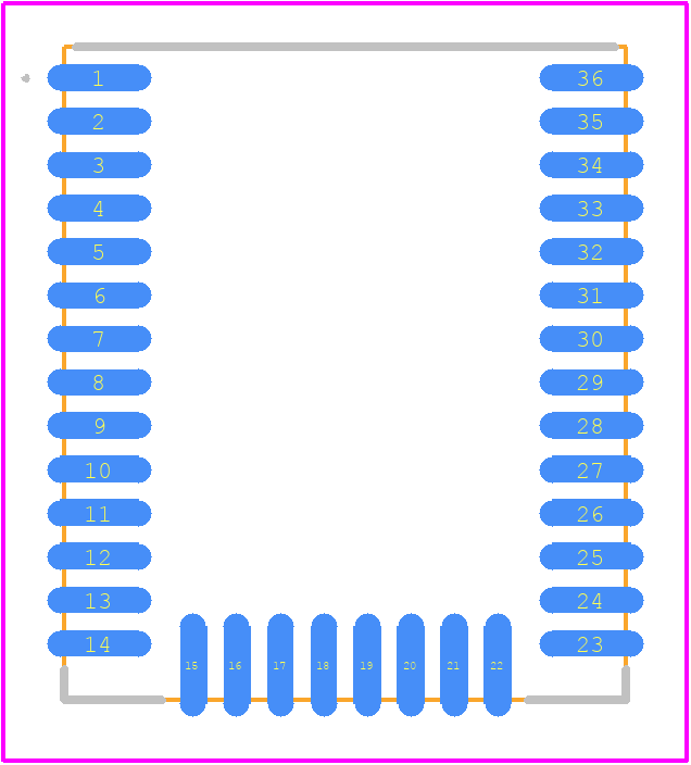 453-00148R - Laird Connectivity PCB footprint - Other - Other - 453-00148R-1