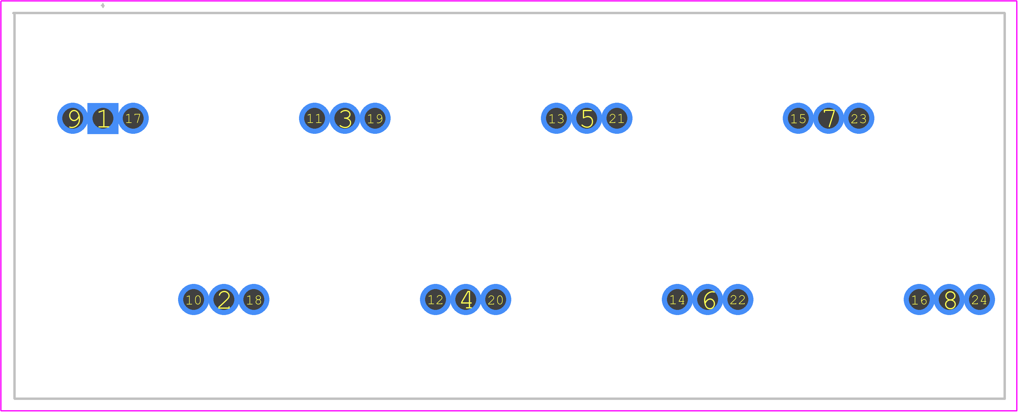 1333827 - Phoenix Contact PCB footprint - Other - Other - 1333827-3