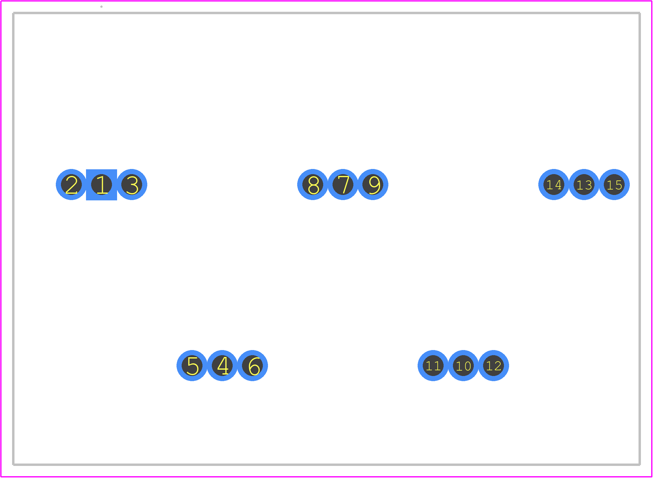 1333822 - Phoenix Contact PCB footprint - Other - Other - 1333822-1