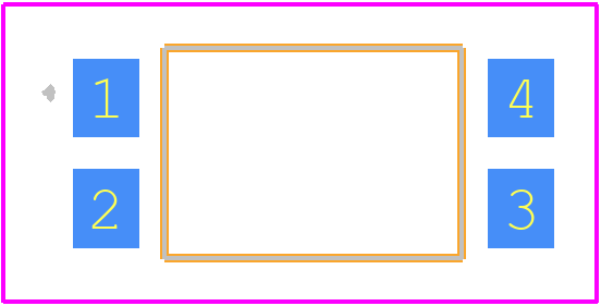SFH6156-2X001T - Vishay PCB footprint - Other - Other - SFH6156-2X001T-2