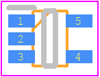 NJM391AF3-TE1 - Nisshinbo PCB footprint - SOT23 (5-Pin) - SOT23 (5-Pin) - NJM391AF3-TE1
