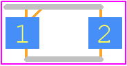 SMF4L18AT1G - LITTELFUSE PCB footprint - Small Outline Diode Flat Lead - Small Outline Diode Flat Lead - SOD−123FL_2.7