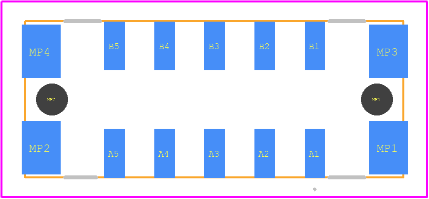 524639-E - TE Connectivity PCB footprint - Other - Other - 524639-E-2