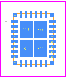 LT8638SEV#WTRPBF - Analog Devices PCB footprint - Other - Other - LQFN PACKAGE 28-LEAD (5mm × 4mm × 0.94mm)_2026-2
