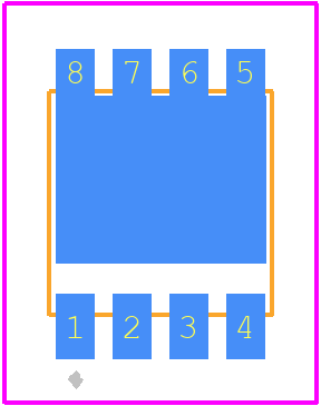 TPH3R10AQM,LQ - Toshiba PCB footprint - Other - Other - SOPAdvance