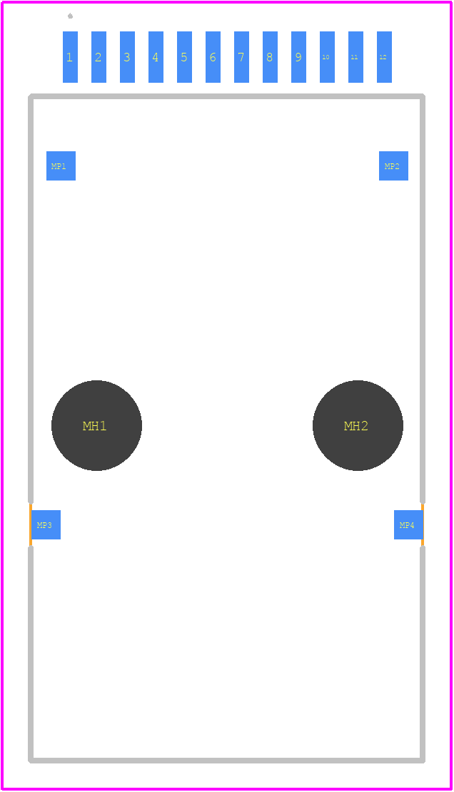 RJ-5G-SX-C - Cotsworks PCB footprint - Other - Other - RJ-5G-SX-C-1
