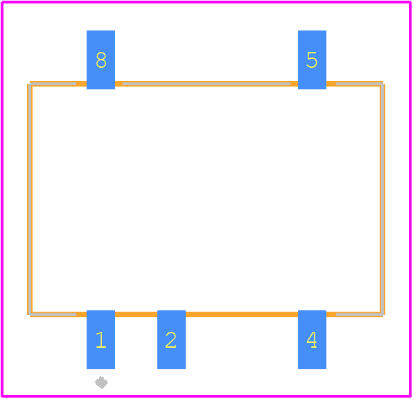B1205XT-W2R2 - Mornsun Power PCB footprint - Other - Other - B1205XT-W2R2-2
