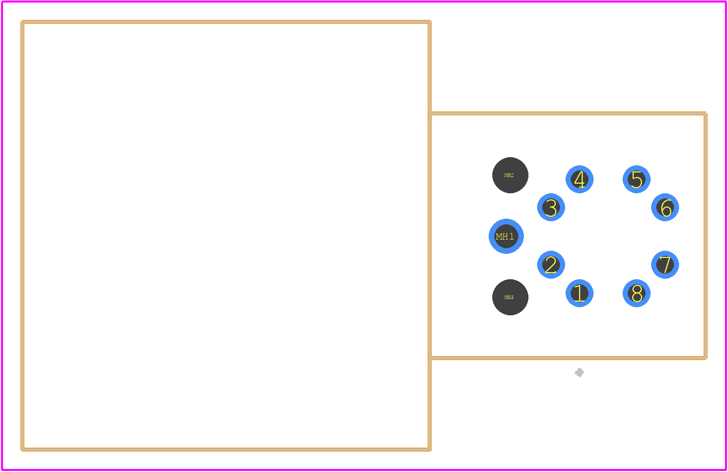 21033814809 - HARTING PCB footprint - Other - Other - 21033814809-10