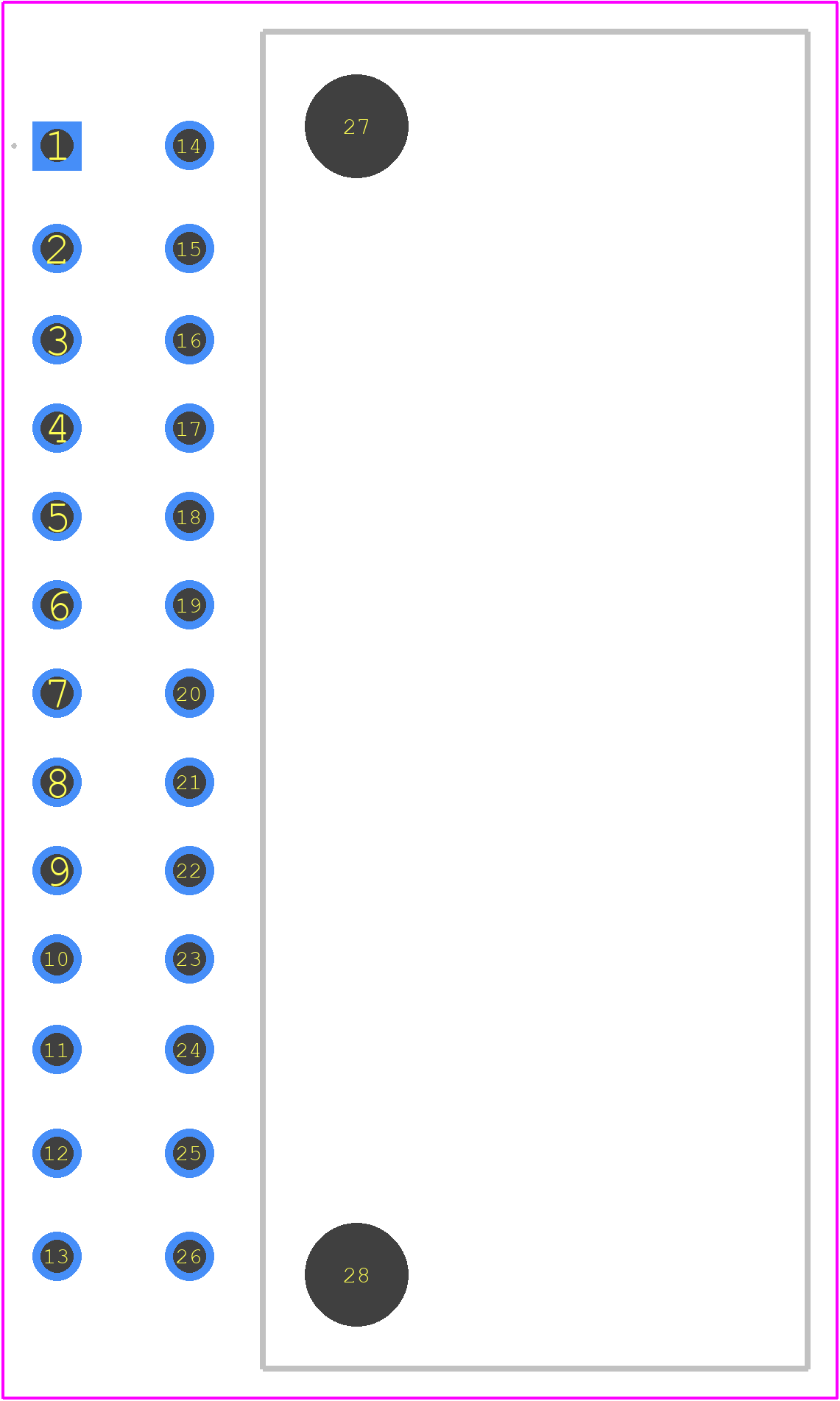 178762-6 - TE Connectivity PCB footprint - Other - Other - 178762-6-4