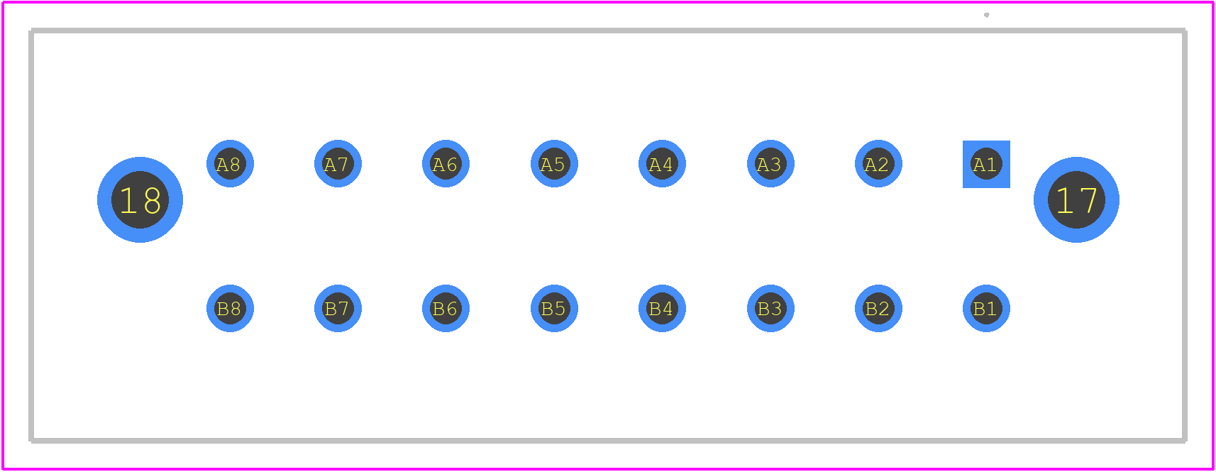 1871794-1 - TE Connectivity PCB footprint - Other - Other - 1871794-1-2