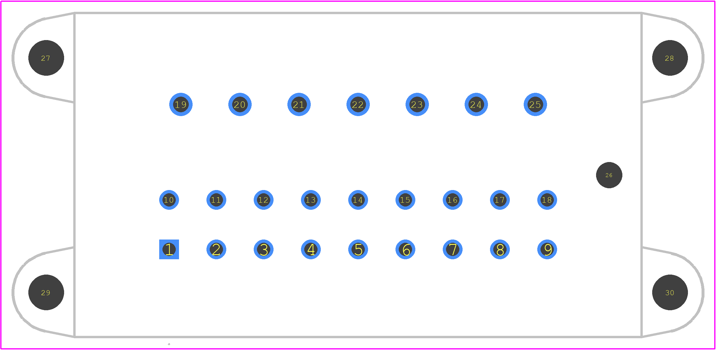 2-1670615-2 - TE Connectivity PCB footprint - Other - Other - 2-1670615-2-2