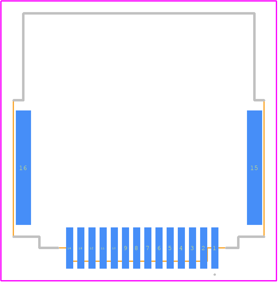 2317509-1 - TE Connectivity PCB footprint - Other - Other - 2317509-1-5