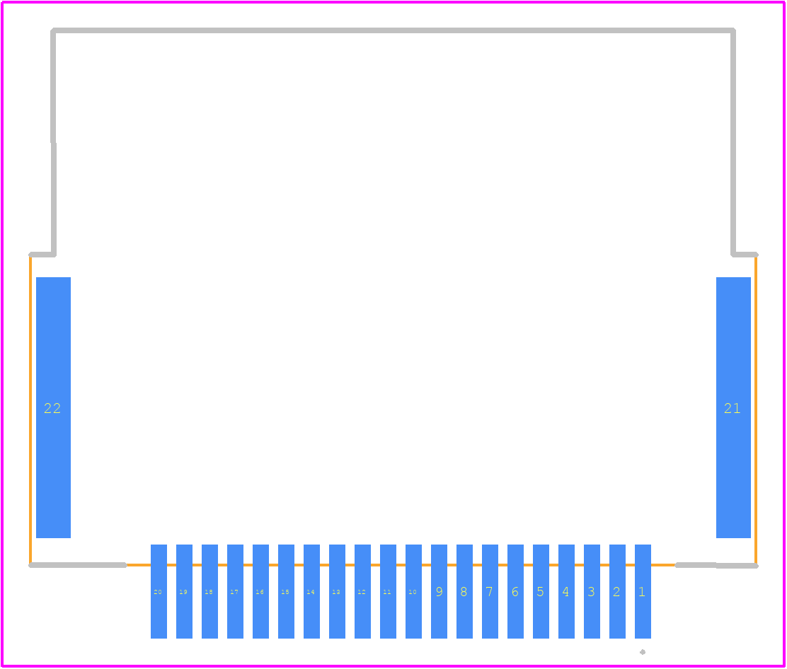 2317515-1 - TE Connectivity PCB footprint - Other - Other - 2317515-1-1