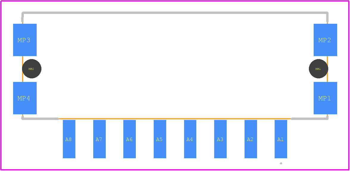 284121-E - TE Connectivity PCB footprint - Other - Other - 284121-E-1